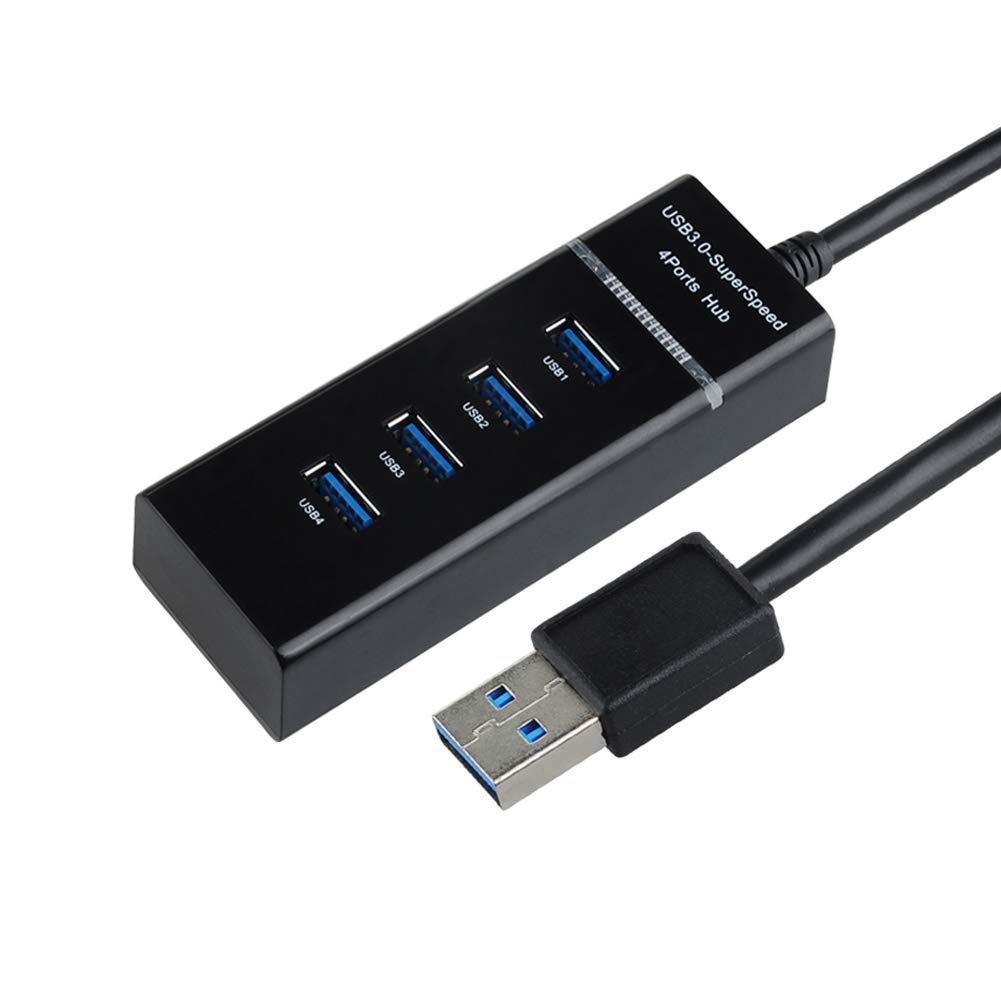 USB 3.0 Hub 4 Port with Hi-Speed Data Transfer in Laptop, Desktop, PC, Notebook, Mobiles, Tablets, iPhone, Ipads, Gaming Consols, Portable Hard Disk, Mouse, Keyboard, Printer HDD, USB Devices